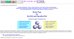 Desktop Screenshot of openrasmol.org
